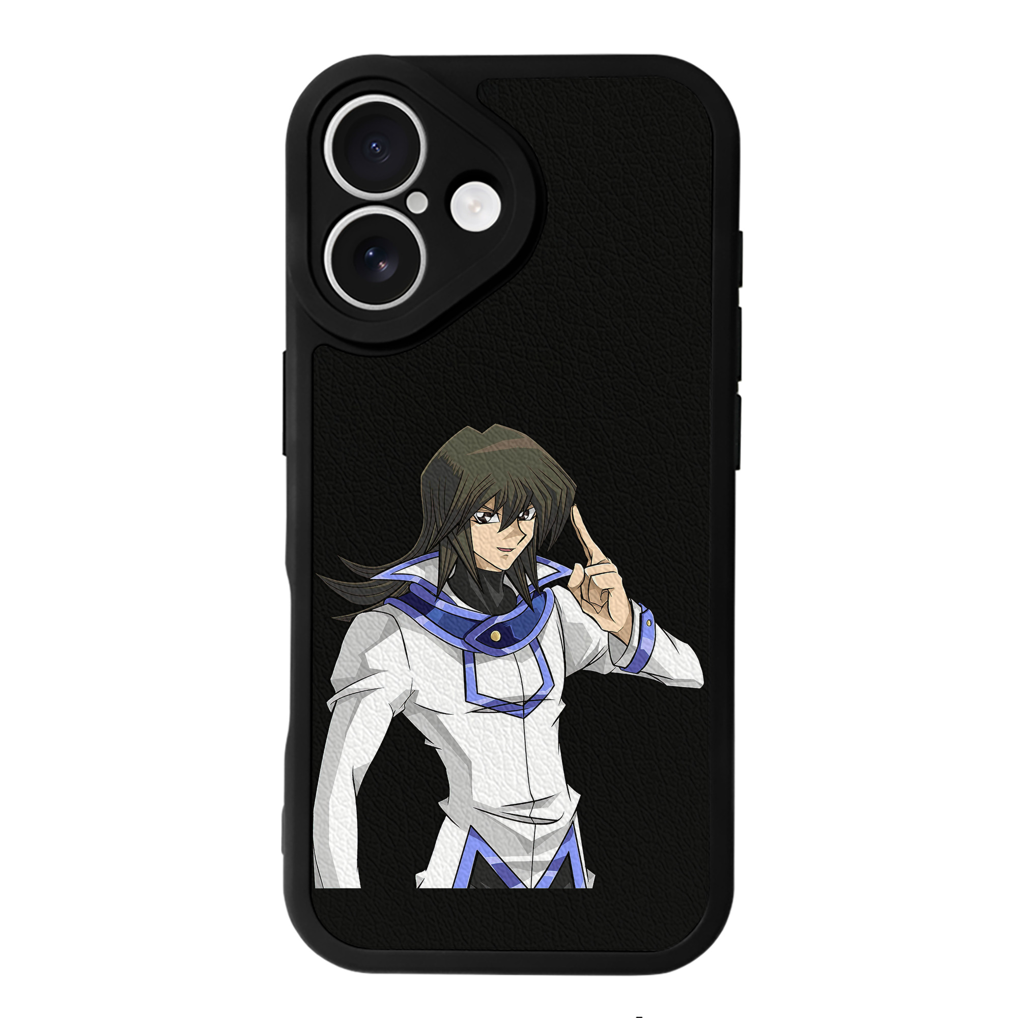 遊☆戯☆王 Yu-Gi-Oh! 【iPhone 16シリーズ対応】シリコンスマホケース（レザー調） 材質：シリコン